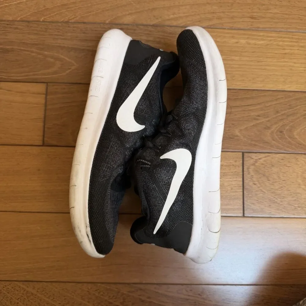 Nike Womens Running Shoes Sneakers Black Size 7